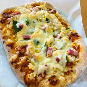 ピザーラ風 モントレーピザ 154円 レシピ 作り方 By 業スー太朗 楽天レシピ